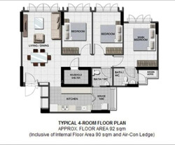Blk 471B Hougang Parkview (Hougang), HDB 4 Rooms #602041591